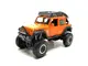 Игрушечная машинка Jeep Wrangler "АВТОПРОМ" 6609 металлическая Оранжевый