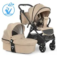 Коляска универсальная 2в1 ME 1085 SAGA Denim Beige 
бежевый