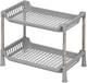Этажерка Fabrika Home 2-х ярусная 27.5 х 17 х 22 см Серая (FK0247)