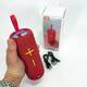 Колонка портативная Bluetooth T&G TG619 red красная