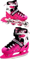 Ролики-коньки Scale Sport 2in1. Pink (размер 29-33)