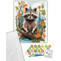 Картина за номерами "Кумедний полоскунчик" 40х50 см
