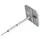 Стол Bo-Camp Peg Table 26x26 cm Grey (1402722)