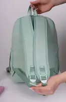 Рюкзак женский мятный код 7-4523