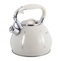 Чайник со свистком Kamille KM-0691BG 3 л бежевый
