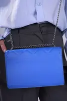 Сумка клатч женская синяя код 7-3831