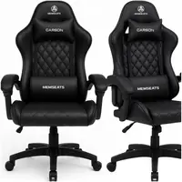 Крісло геймерське офісне Memseats Black (100019)