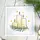 Постер в рамке Свечи 30x30 см (WKMT_23NY008_WH)