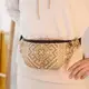 Сумка-бананка Bumbag унисекс на пояс и через плечо Орнамент 27x16 см