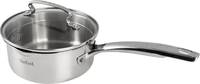 Ківш із кришкою Tefal Duetto G7192356 18 см 2 л сріблястий