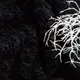 Ткань искусственный мех Букле 1001 черный
