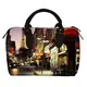 Сумка бочонок Barrel Ночной Париж 28x18x17 см (SB_14M050_BL)