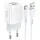 Адаптер сетевой HOCO Type-C Cable Briar dual port charger set N8 |2USB, 2.4A| (Safety Certified)