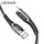 Кабель USAMS Lightning Smart Power Off Cable Raydan Series US-SJ470 |2m, 2.4A|