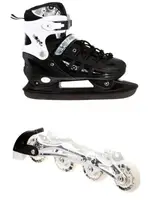 Ролики-коньки Scale Sport 2in1. Black (размер 34-37)