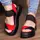 Женские сандалии Fashion Rebel 3039 41 размер 26 см Красный