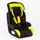 Автокресло JOY 696 Y с бустером группа 1 2 3. Black and yellow (79480)