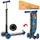 Самокат I-Trike Maxi JR3-003-1-WP3 76-85 см синий