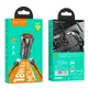 Адаптер автомобильный HOCO Type-C Cable Blue shield single port car charger Z46 |1USB, 18W/3A, QC|