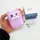Портативный детский термопринтер с Bluetooth A8 Cat мини-принтер для телефона Pink