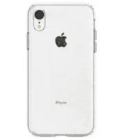Силіконовий чохол для iPhone XR - Glitter з блискітками, Прозорий