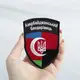 Шеврон на липучке Азербайджанский бандеровец флаг Азербайджана Азербайджана УПА 7х10 см вышитый патч нашивка