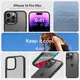 Чехол Spigen для Apple iPhone 14 Pro Max - Ultra Hybrid (Anti-Yellowing Technology), Frost Black (ACS04824)