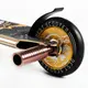 Самокат трюковый "Skull and Snake" HIC-система, пеги, алюминиевый диск и дека. Gold (107485)