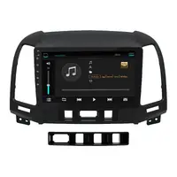 Штатна магнітола Lesko для Hyundai Santa Fe II 2005-2010 екран 9" 2/32Gb/ 4G/ Wi-Fi Premium GPS Android