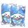 Нарукавники для плавания аниме "Sanrio" 13 см (голубой)