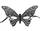 Маска карнавальная YES Butterfly 973559 черная