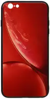 Чехол-накладка TOTO Print Glass Space Case Apple iPhone 6/6s Red