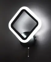 Бра LED 25848 Черный 8х22х34 см.