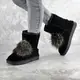 Угги женские Fashion Buford 2337 38 размер 24,5 см Черный