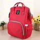 Сумка-рюкзак для мам MOTHER BAG el-1230 КРАСНАЯ