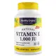 Витамины и минералы Healthy Origins Vitamin E 1000 IU, 60 капсул