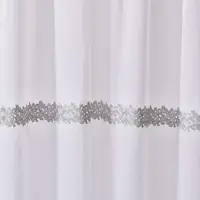 Тканина тюль з вишивкою, 320 см, 66 г/м2 V-gri