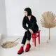 Ботинки женские зимние Fashion Sugar 3309 41 размер 25 см Красный