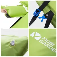 Килимок самонадувний тримісний Mobi Garden Aquarius 30 мм NX20663006 grey