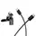 Кабель HOCO Type-C to Type-C Experto lanyard charging data cable X126 |0.35m, 5A, 60W|
