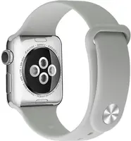 Ремінець UWatch Silicone Strap для Apple Watch 42/44 mm Stone