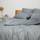 Постельное белье евро ТЕП Sateen Shine Lunar 2-04120-28407 200х215 см серое