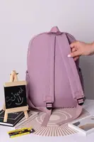 Рюкзак женский сиреневый код 7-5119