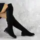 Женские ботфорты Fashion Cliff 1449 38 размер 24,5 см Черный