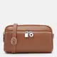 Женская кожаная сумка Borsa Leather K11668or-ginger