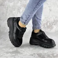 Женские кроссовки Fashion Paige 1372 39 размер 24,5 см Черный