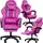 Кресло геймерское DIEGO ALCANTARA PRO Pink