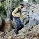 Трекинговая палка Naturehike CNK2450DS013, 103-120 см, черная