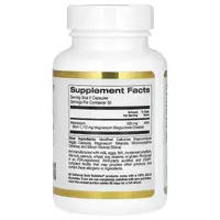 Вітаміни та мінерали California Gold Nutrition Magnesium Bisglycinate 200 mg, 60 вегакапсул