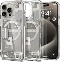 Чехол Spigen для iPhone 15 Pro - Ultra Hybrid Zero One MagFit, Natural Titanium (ACS07216)